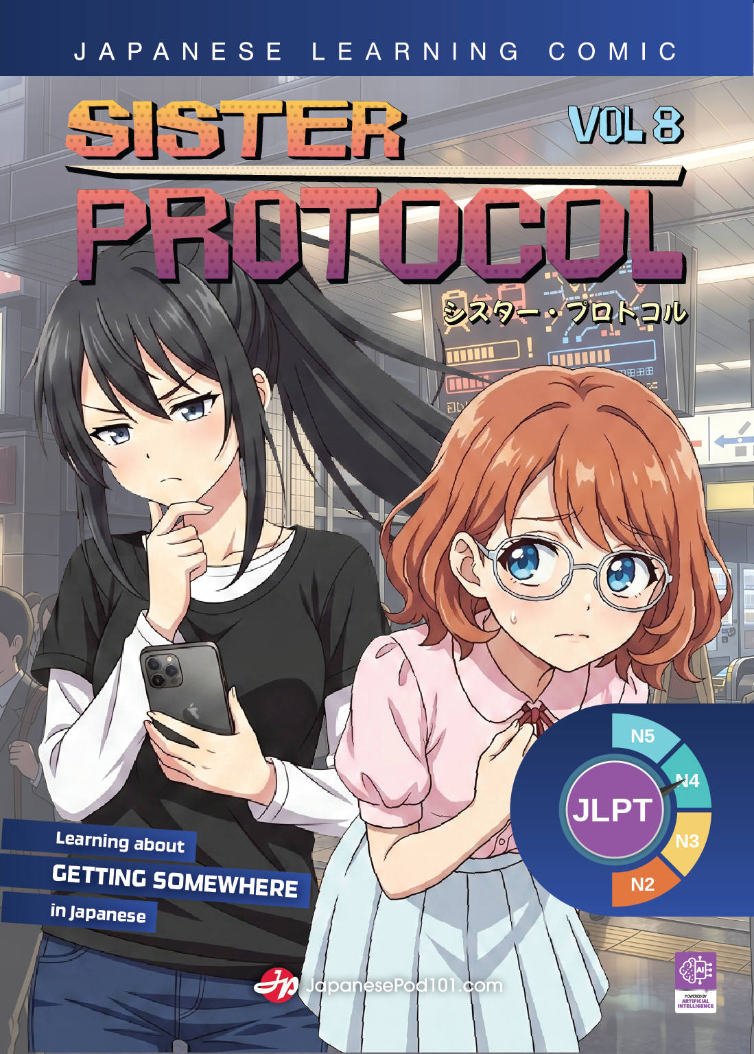 Sister Protocol Vol 8 cover